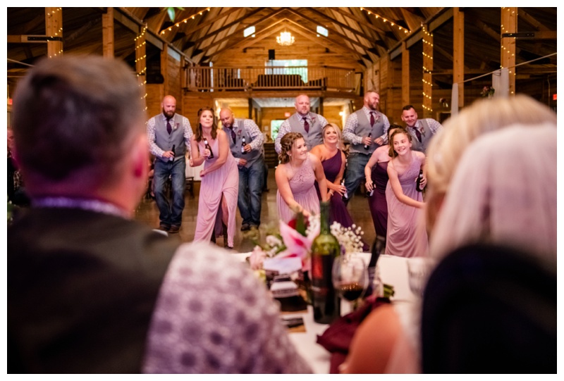 Olds Willow Lane Barn Wedding Reception