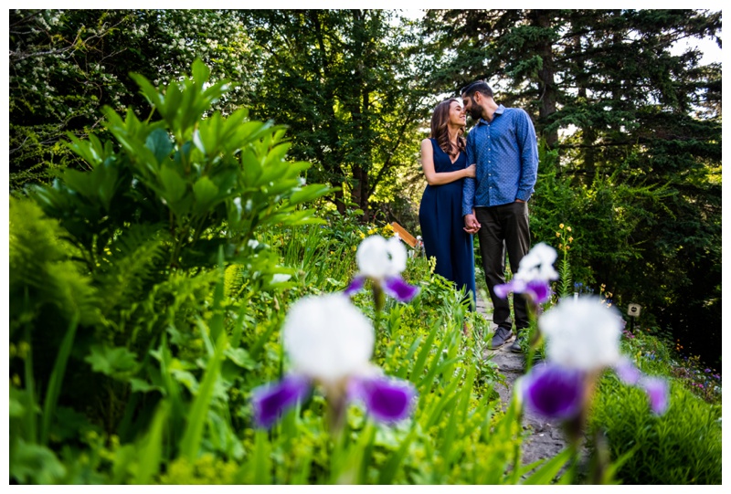 Reader Rock Garden Engagement Session Calgary Alberta