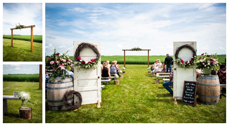 Willow Lane Barn Wedding Ceremony