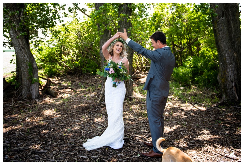 Willow Lane Barn Wedding Photo Olds Alberta