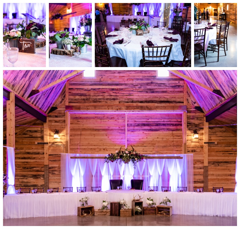 Willow Lane Barn Wedding Reception Photos