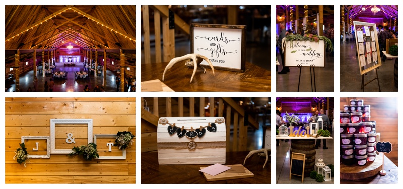 Willow Lane Barn Wedding Reception