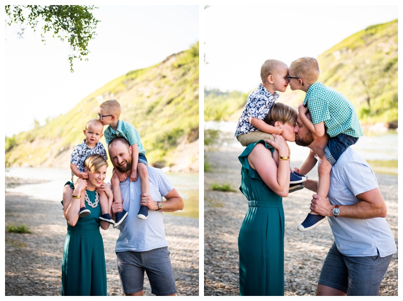 Calgary Sandy Beach Park Family Photographer