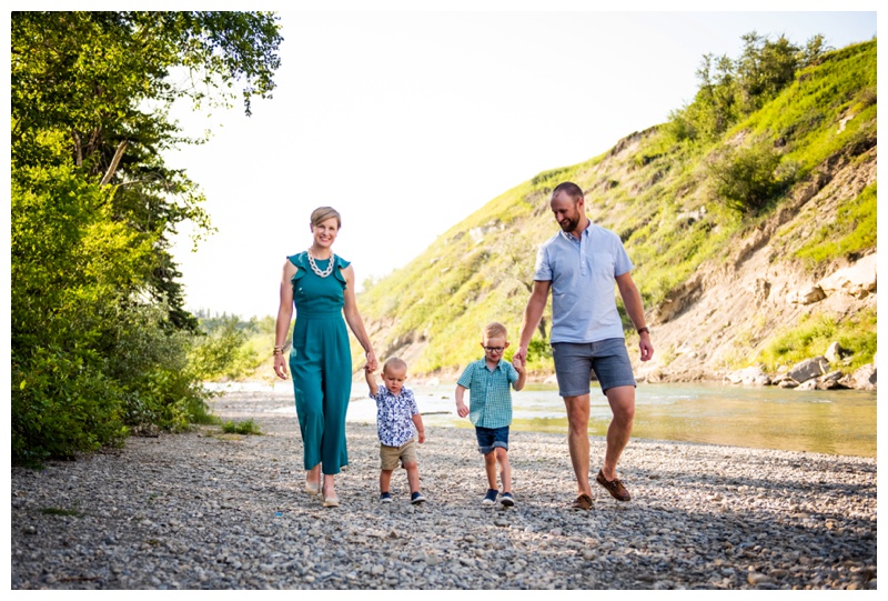 Calgary Sandy Beach Park Family Session