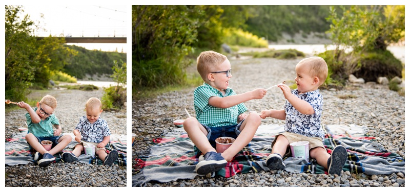 Family Photographers Calgary- Sandy Beach Park