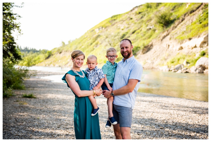 Sandy Beach Park Calgary Family Session