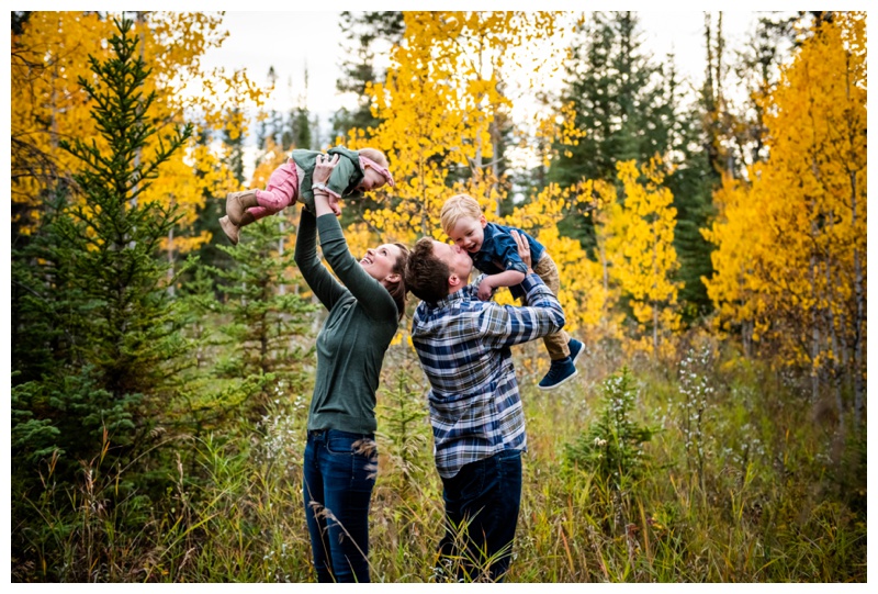 Calgary Griffith Woods Fall Family Photographers