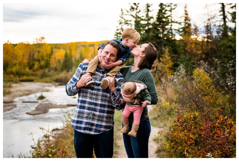 Griffith Woods Fall Family Photography Calgary