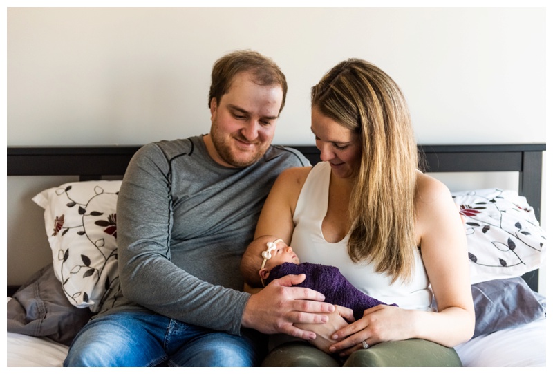 Calgary Lifestyle Newborn Photos