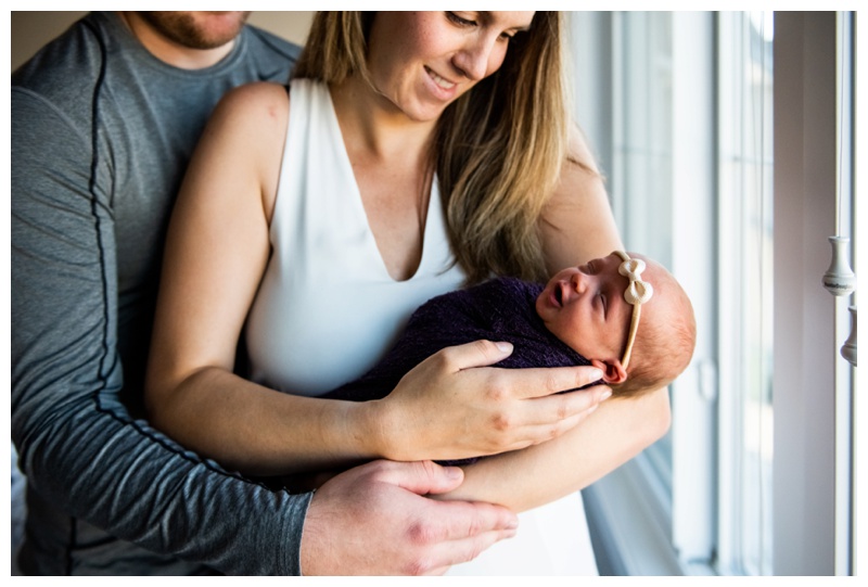 Lifestyle Newborn Photography Session Calgary