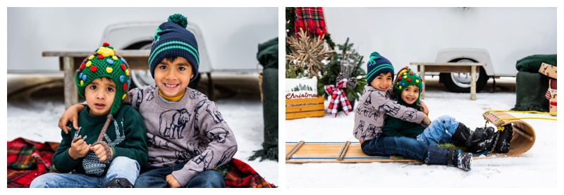 Calgary Christmas Mini Session Photography