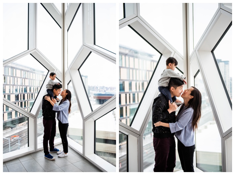 Calgary Central Library Family Photo Session