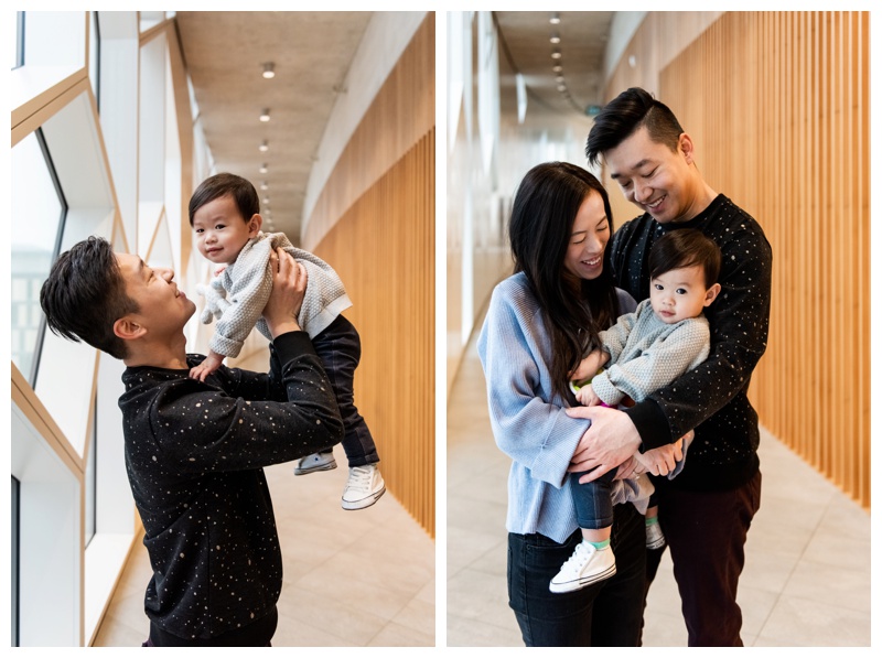 Central Library Family Photography Calgary