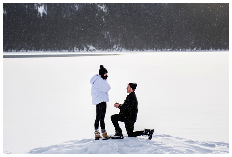 Rocky Mountain Wedding Proposal Photos