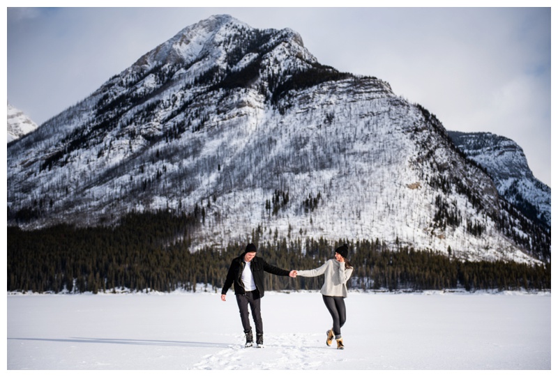 Wedding Proposal Photos Banff Alberta