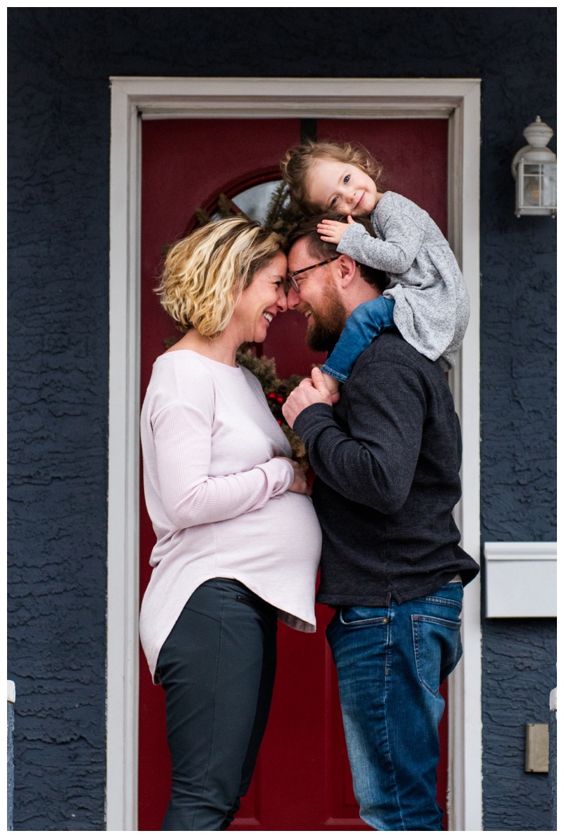 Calgary In Home Maternity Photographer