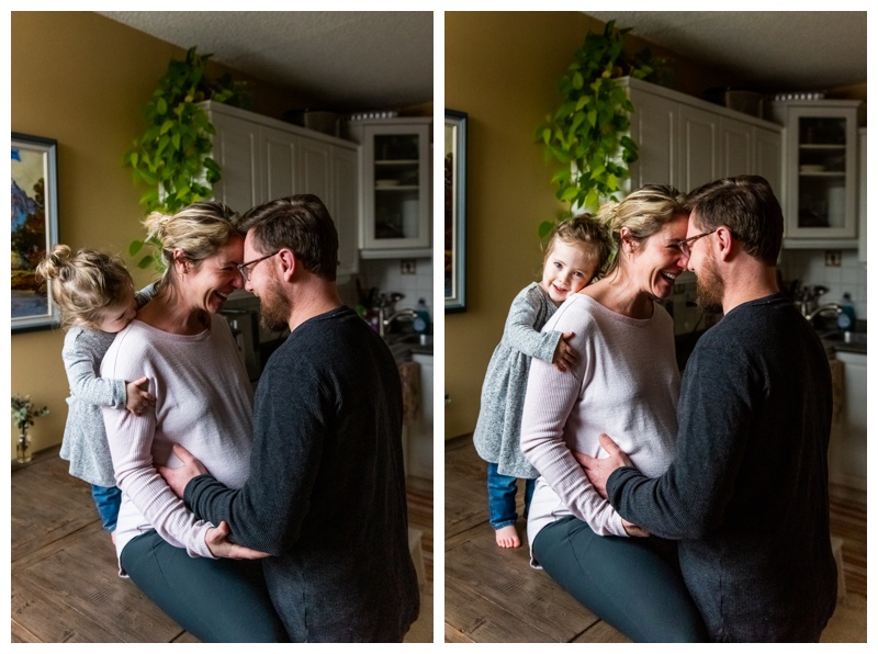 Calgary In Home Maternity Photography