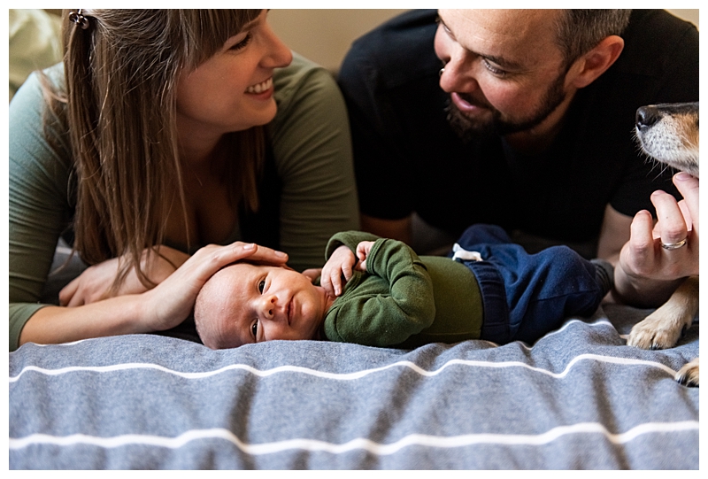 High River At Home Newborn Photography Session