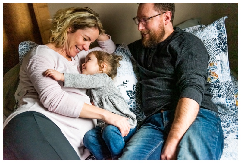 In Home Family Maternity Photographer Calgary