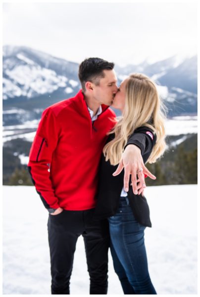 Rocky Mountain Proposal Photographer Banff Alberta