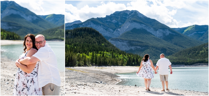 Barrier Lake Engagement Photography