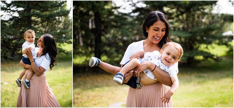 Calgary Baker Park Spring Family Photographer