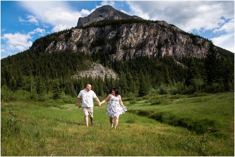 Mountain Engagement Photographers - Barrier Lake