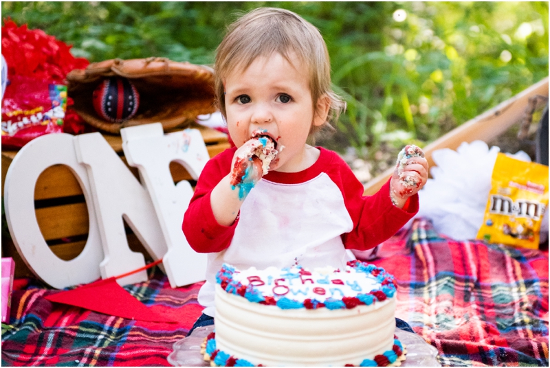 Calgary 1st Birthday Cake Smash