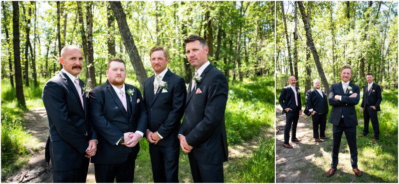 Calgary Carburn Park Wedding Photographer - Groom Portraits