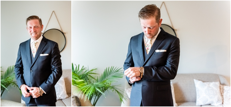 Calgary Groom Prep Wedding Photographers