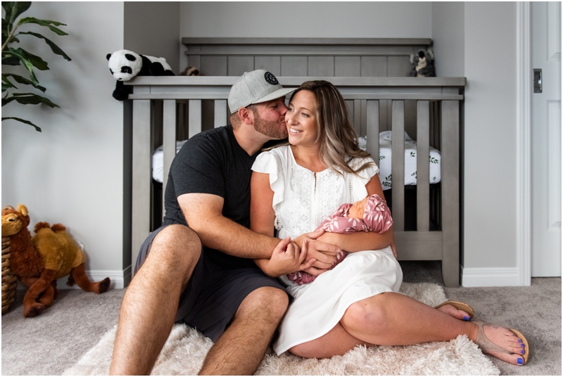 Calgary In Home Newborn Session