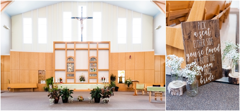 Calgary Wedding Ceremony -St Albert the Great Parish