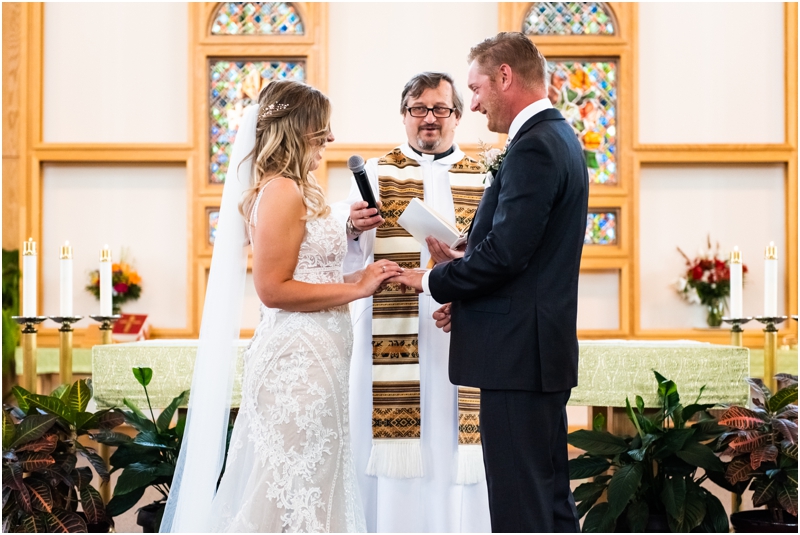 Catholic Church Wedding Ceremony Photographers Calgary