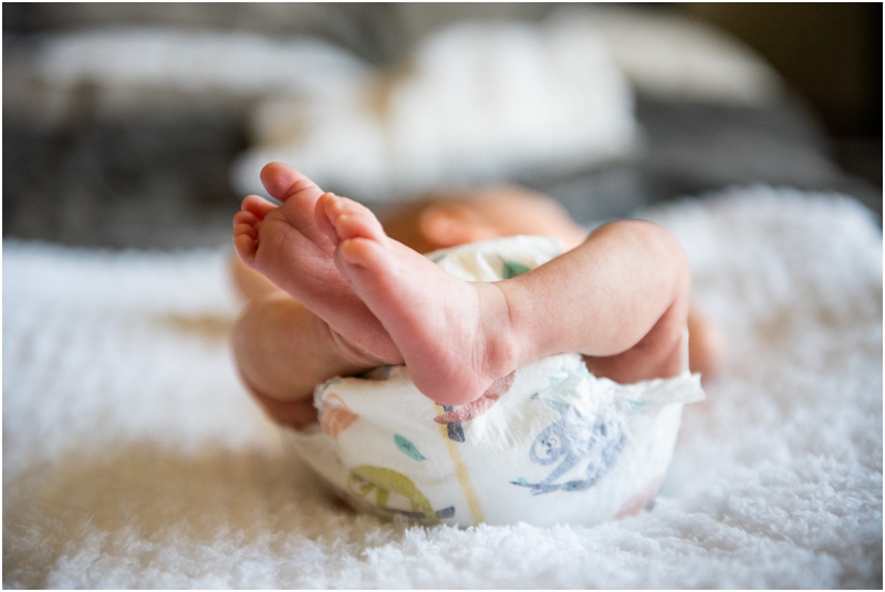 Airdrie At Home Lifestyle Newborn Session