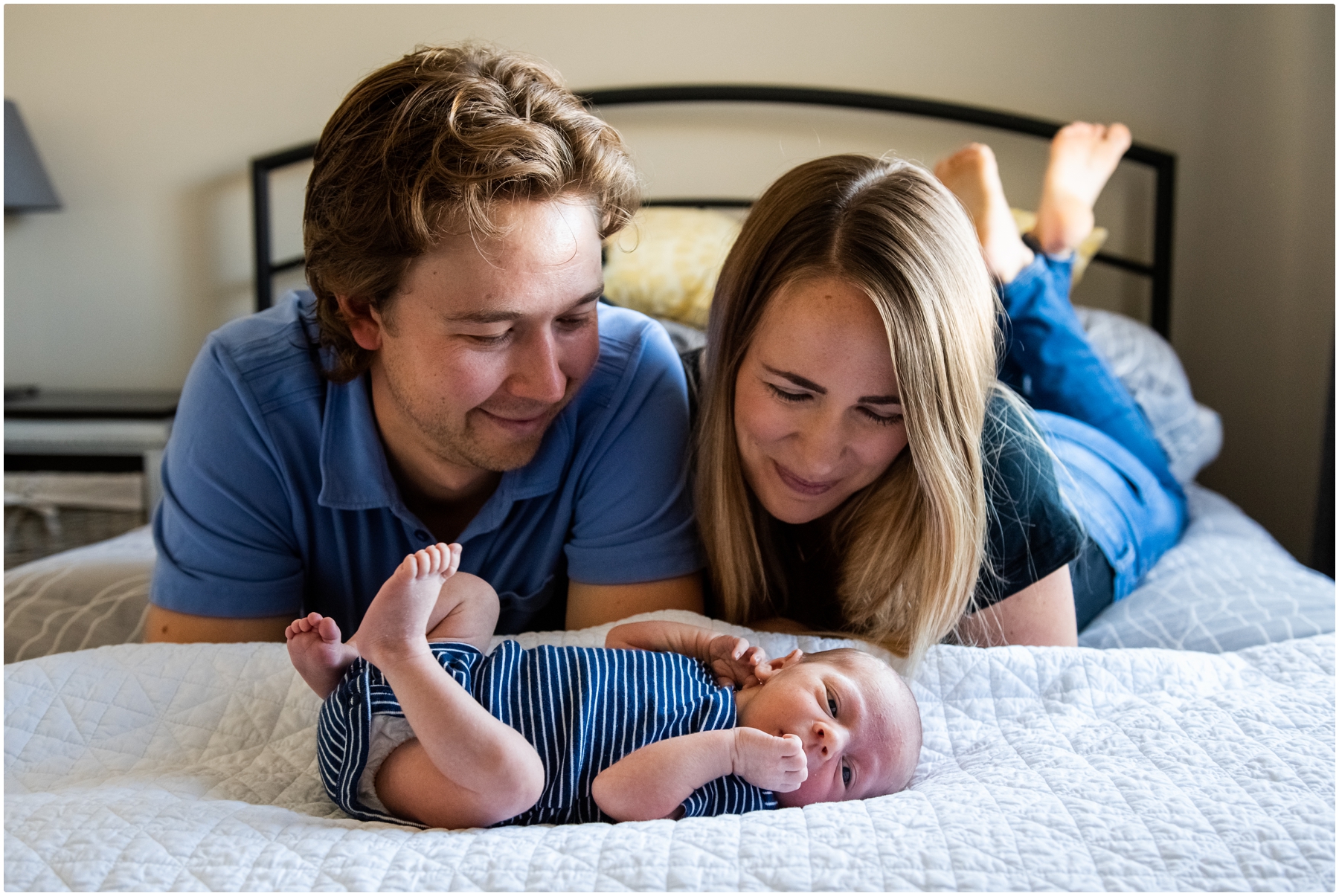 Calgary Alberta Lifestyle Newborn Photography Session