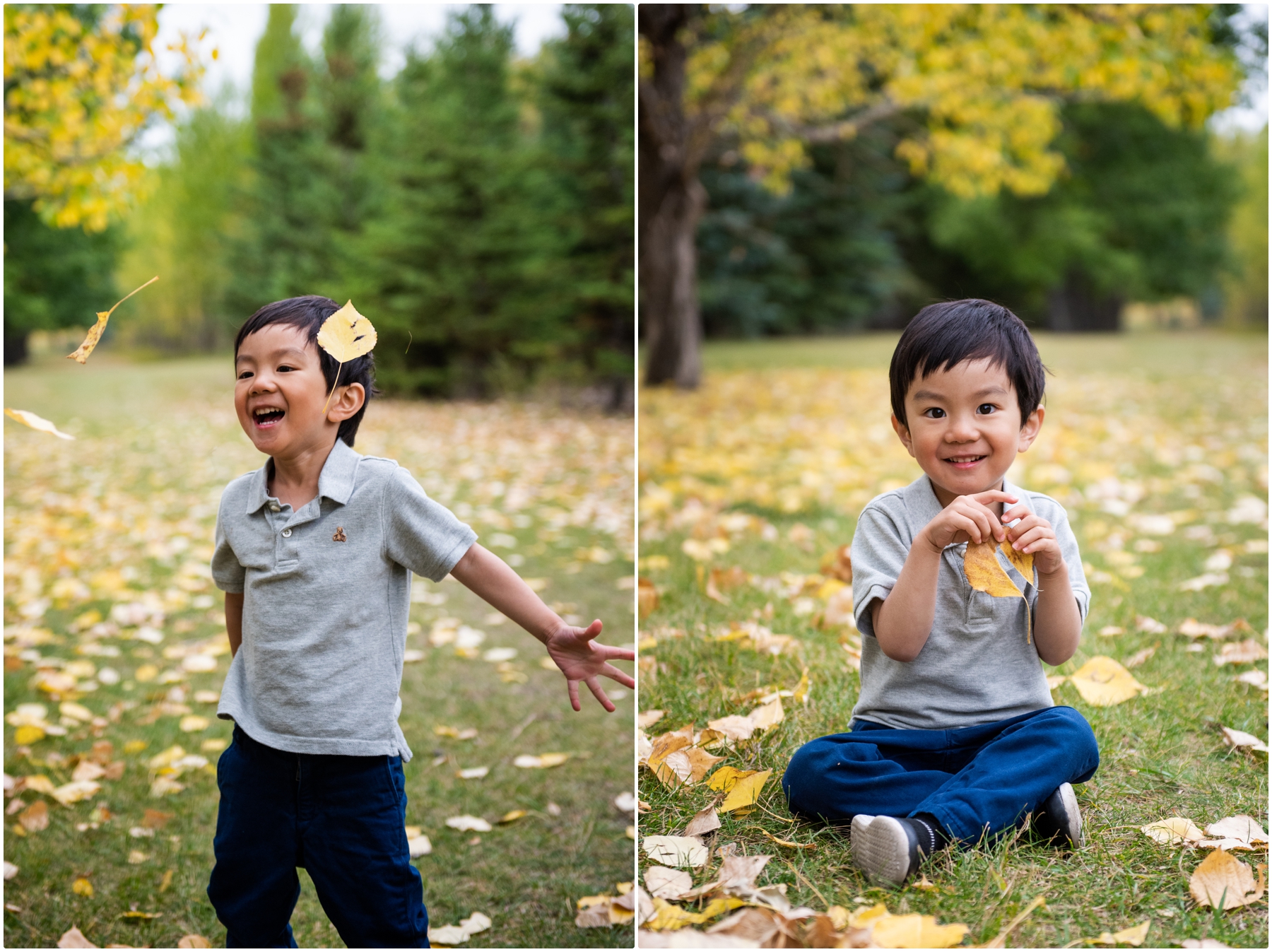 Calgary Autumn Family Photographer