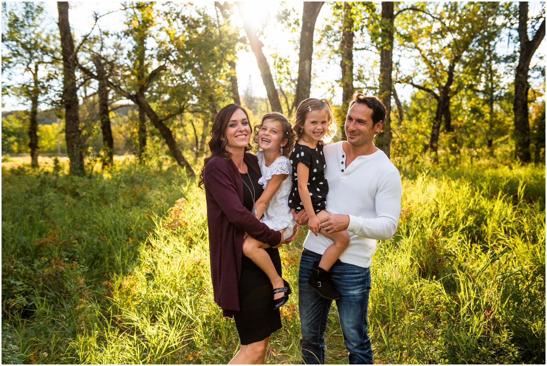 Calgary Fishcreek Park Fall Family Photos