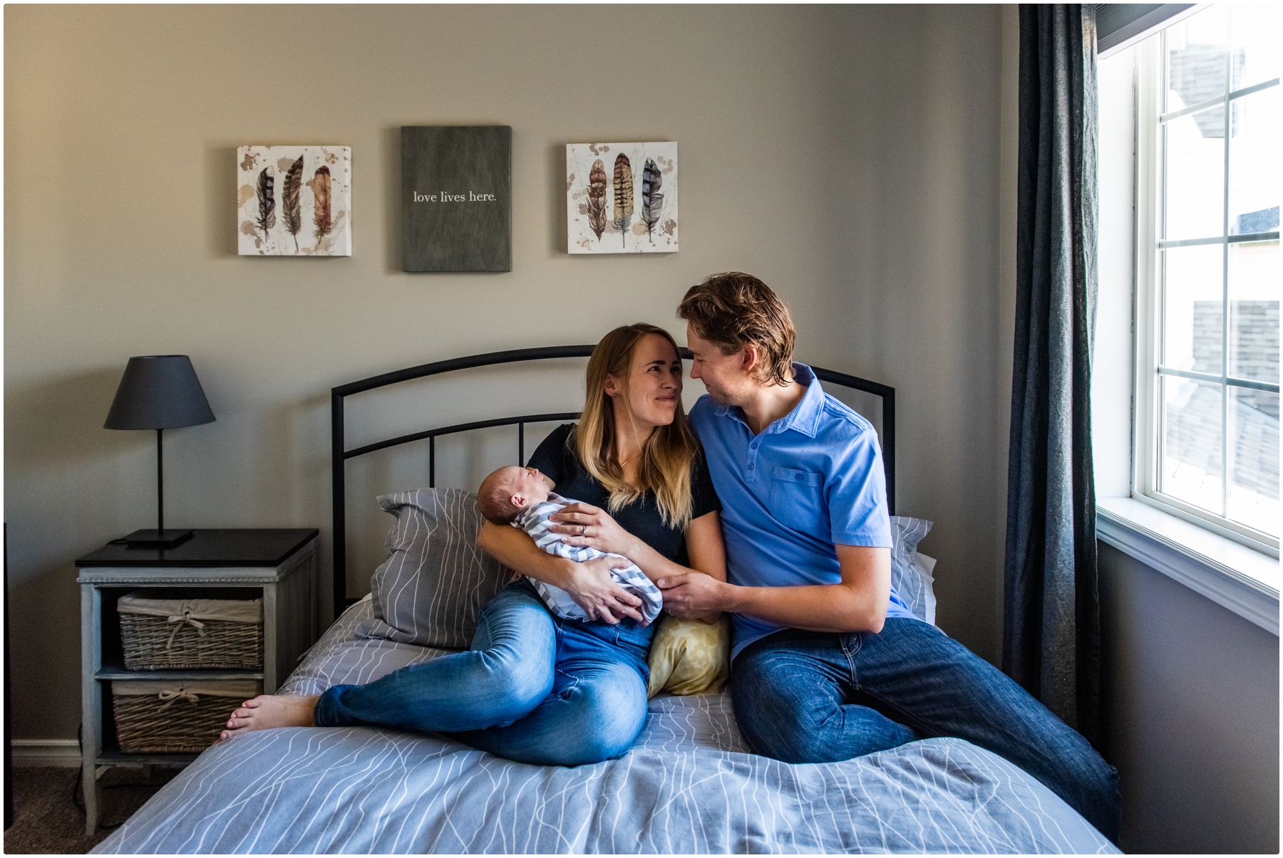 Calgary Lifestyle Newborn Photography