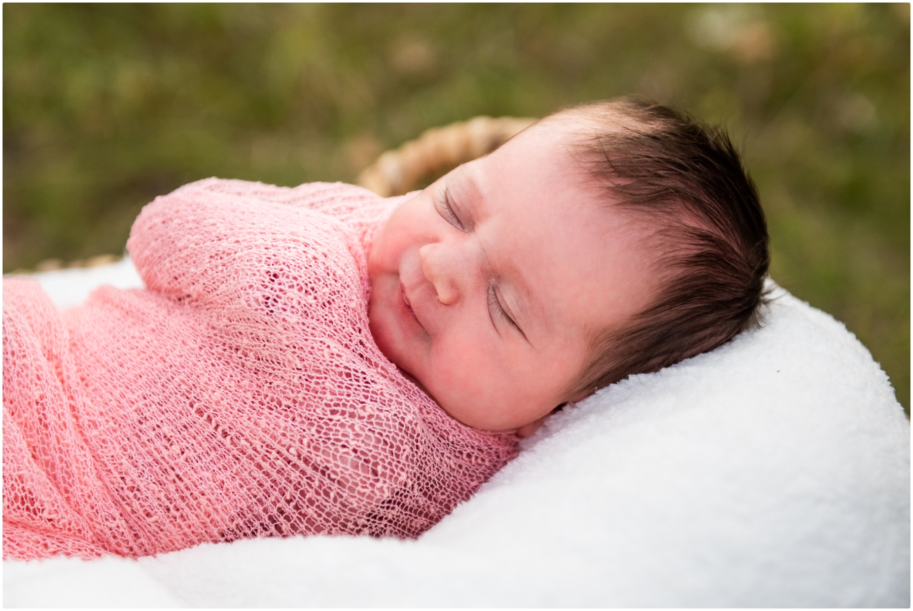 Calgary Outdoor Fall Newborn Photos