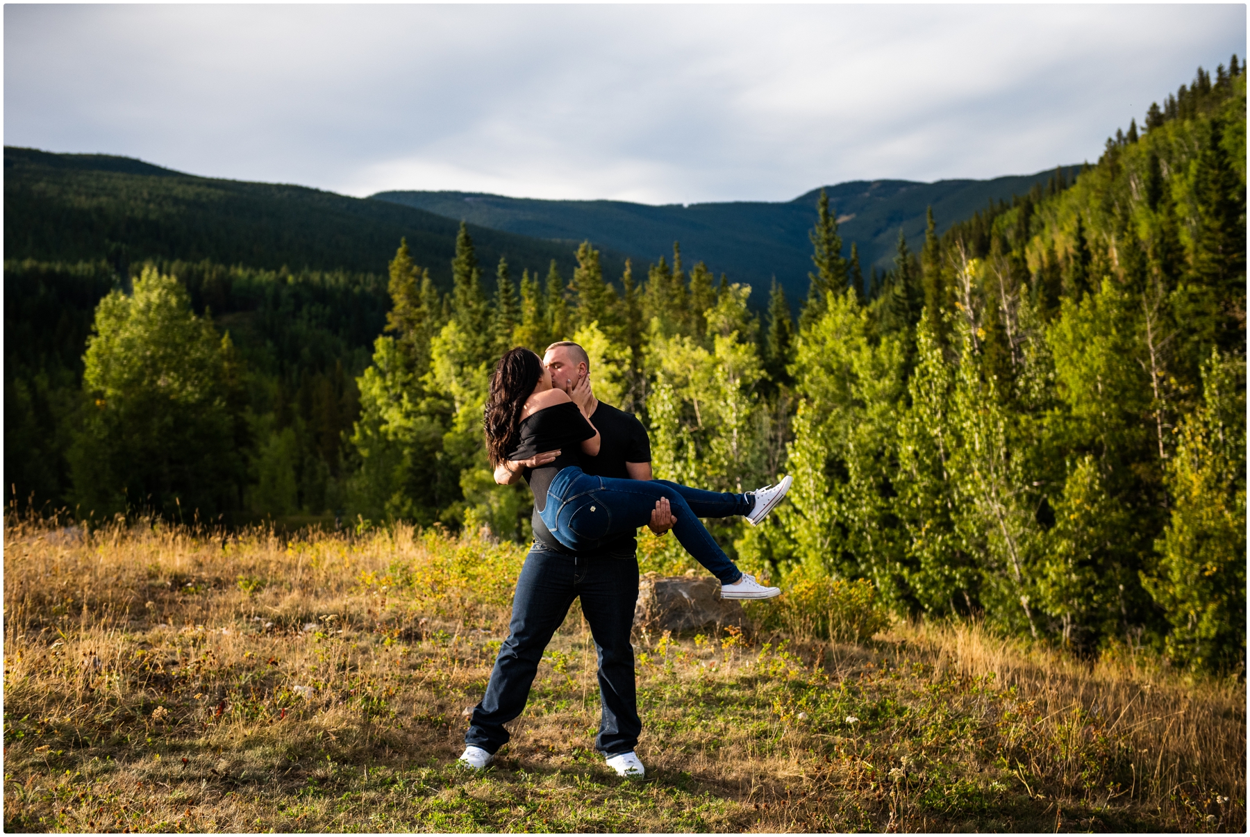 Elbow Falls Engagement Photography - Calgary Wedding Photographer