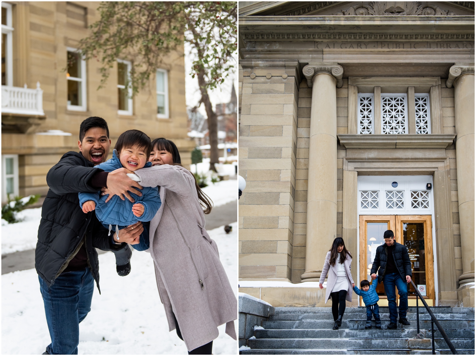 Calgary Central Memorial Park Family Photographer