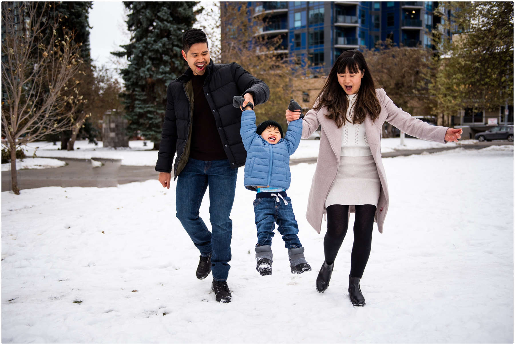 Calgary Central Memorial Park Family Photography