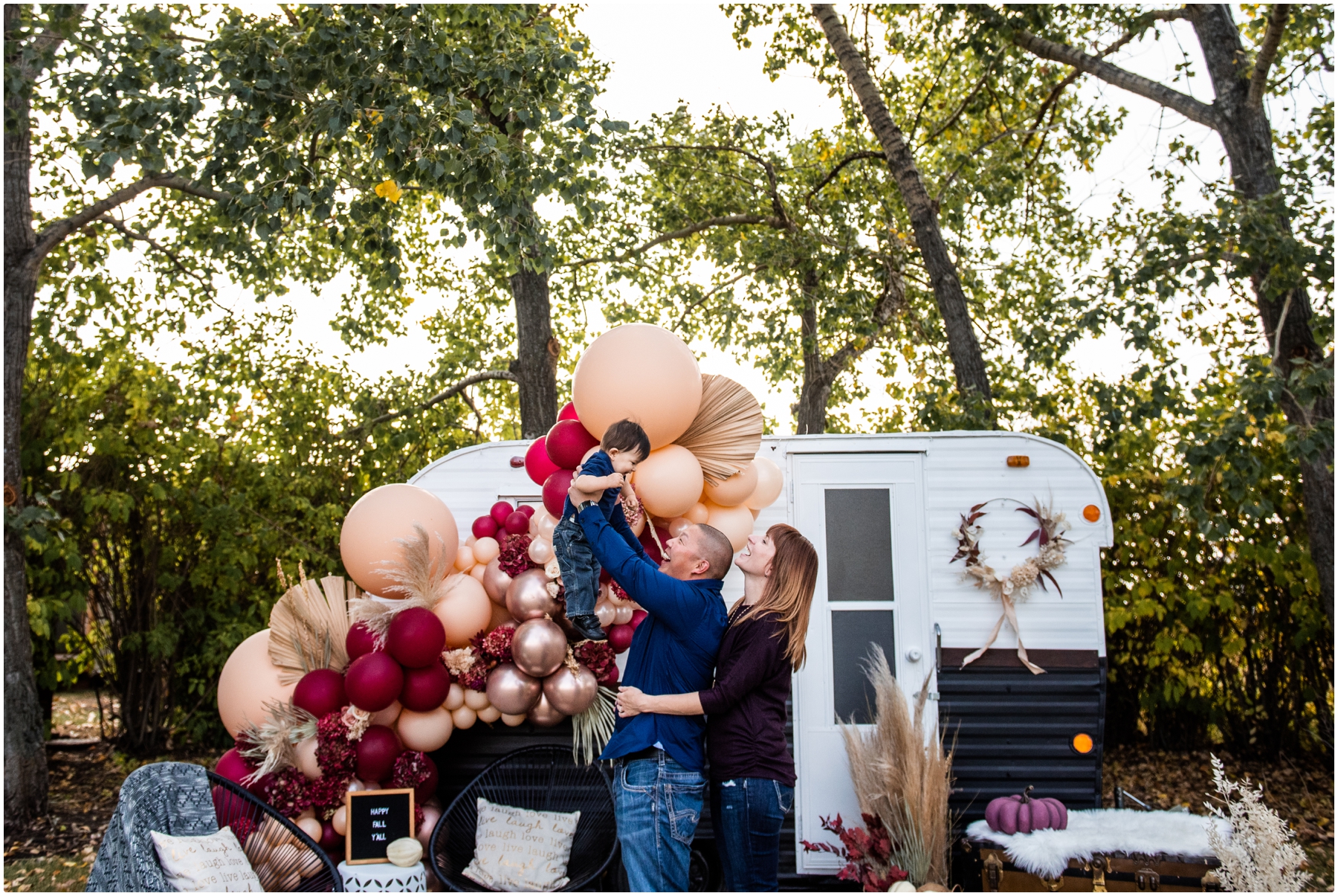 Calgary Fall Photographer-Autumn Happy Camper