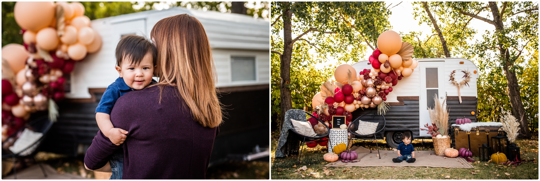 Calgary Fall Photographers-Autumn Happy Camper