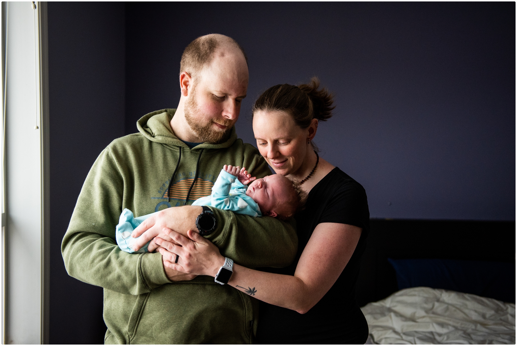 Calgary Family At Home Newborn Photographer - Calgary Newborn Photographer