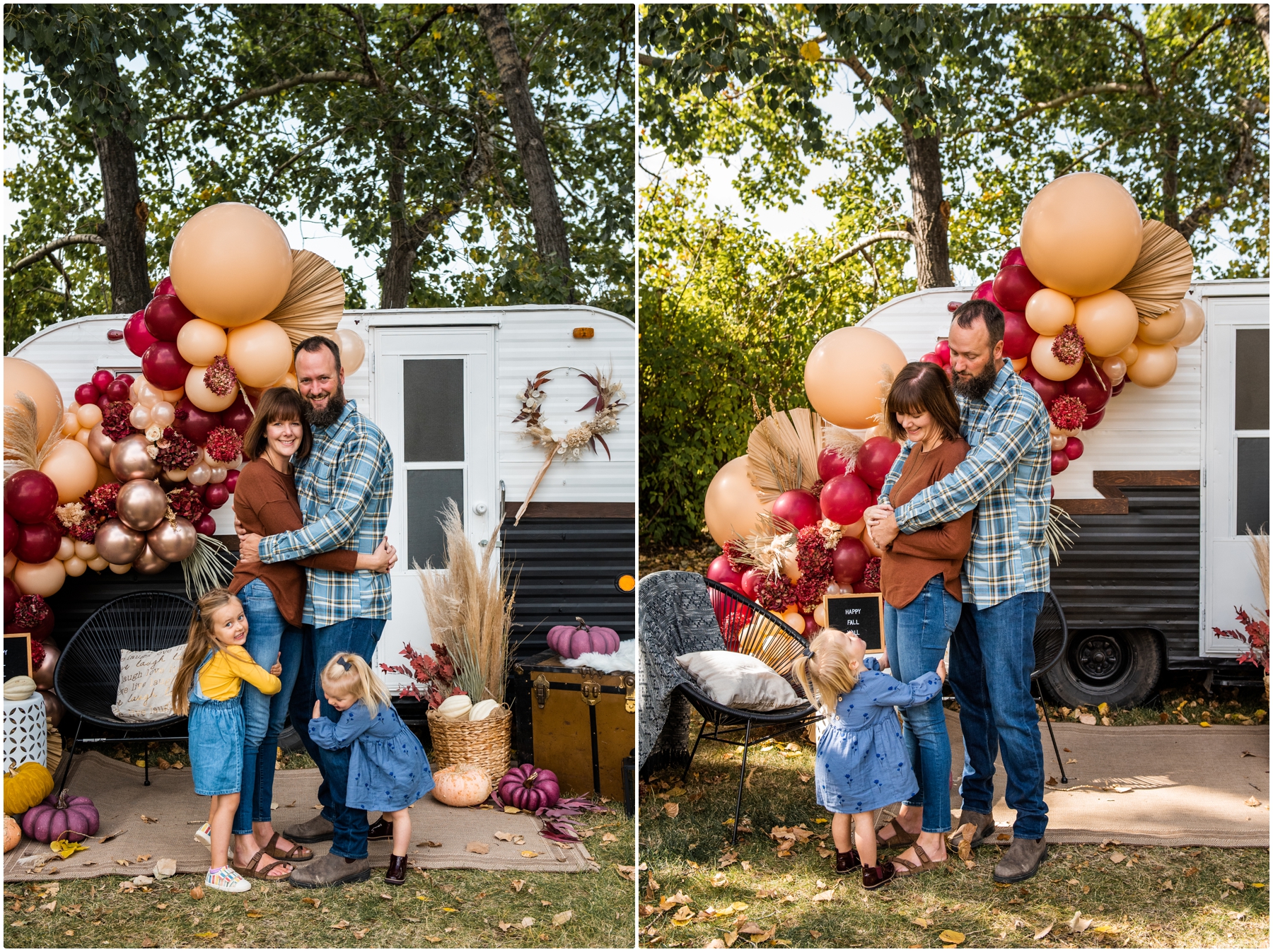 Calgary Mini Session Photos - Autumn Happy Camper