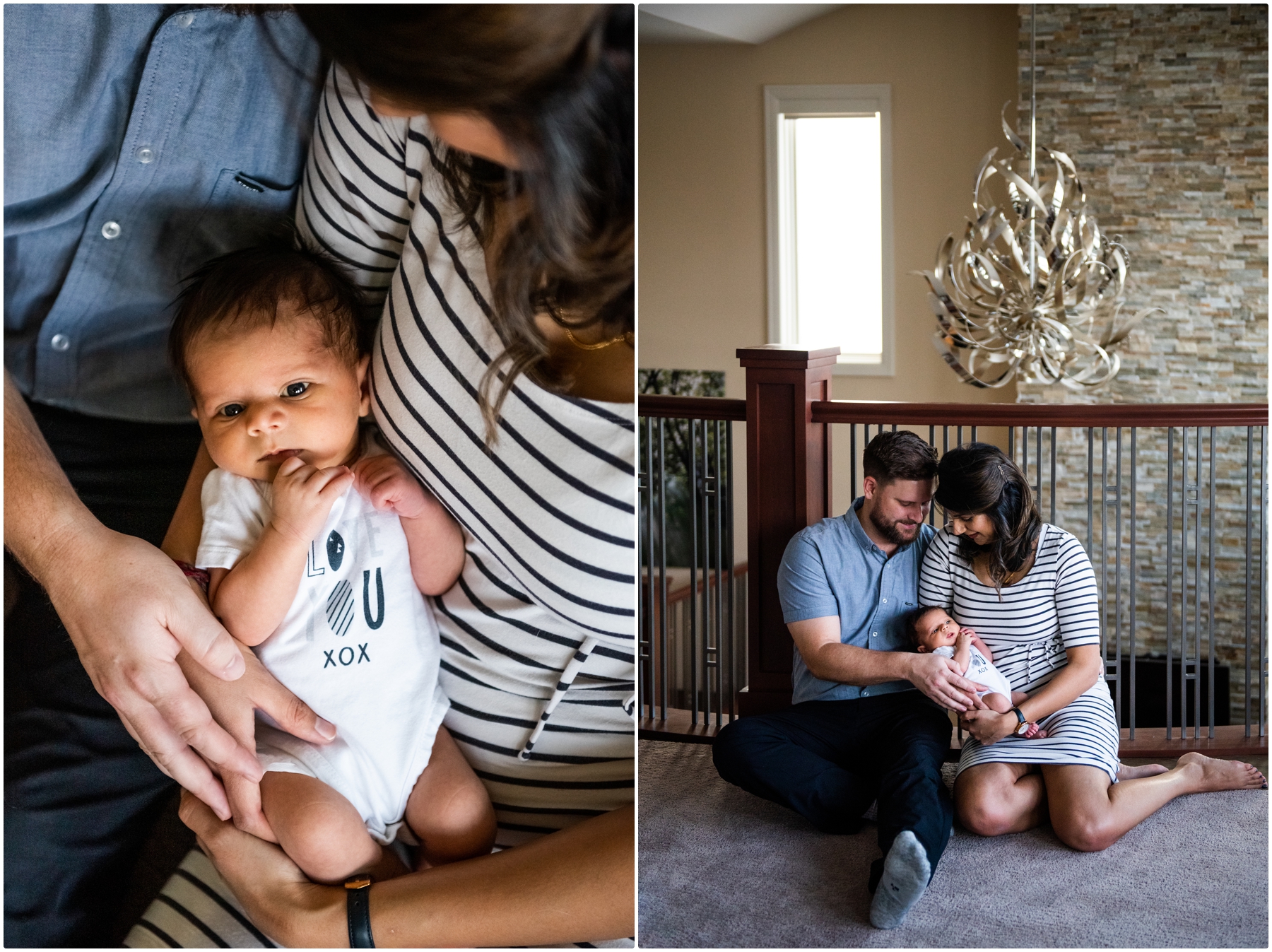 Calgary At Home Lifestyle Newborn Photographers