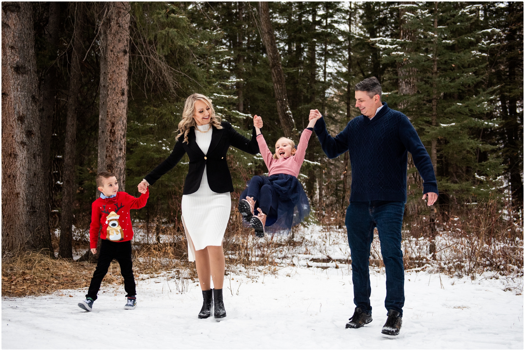 Calgary Bebo Grove Family Session