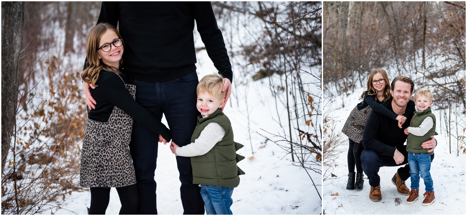 Edworthy Park Winter Calgary Family Photographers