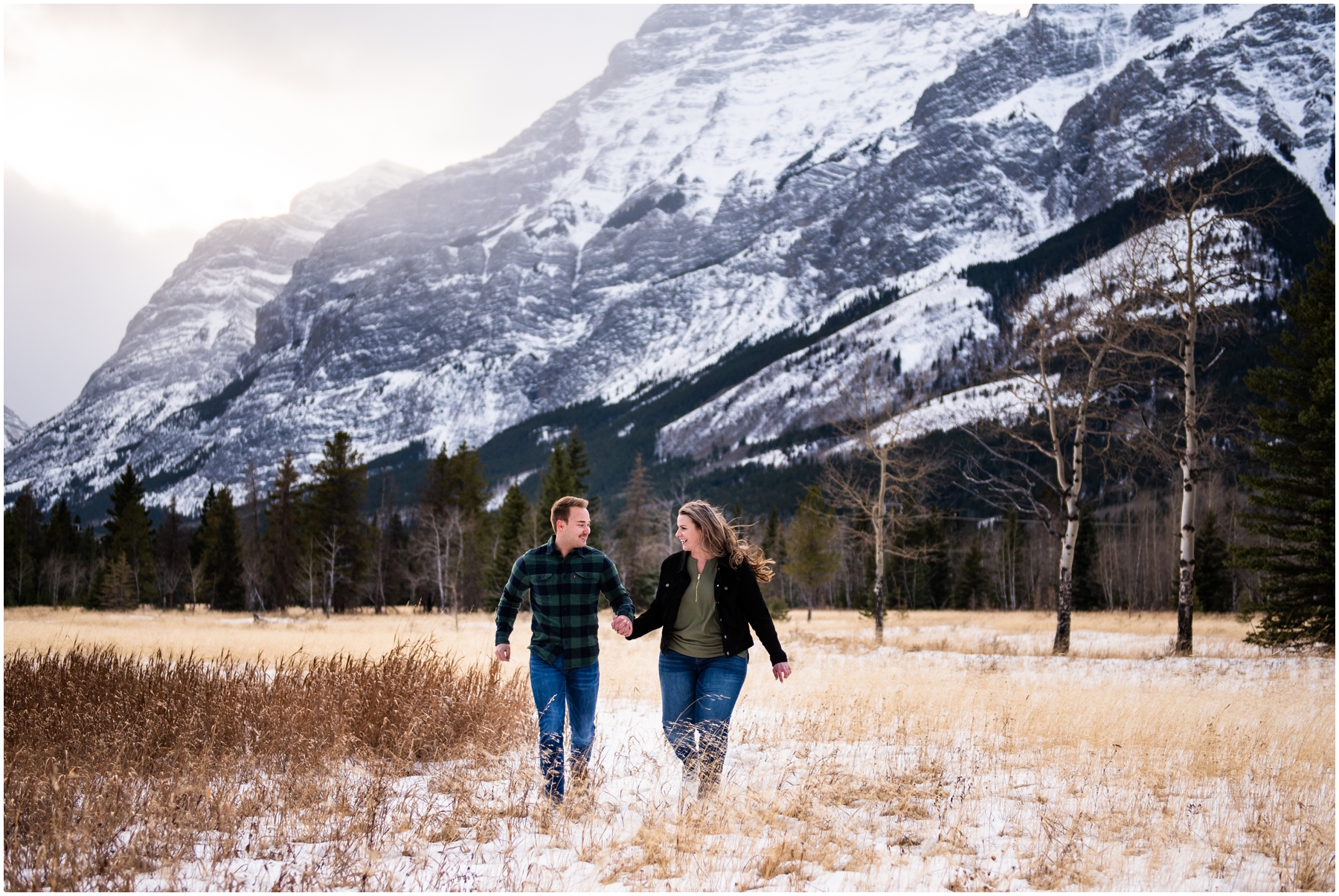 Rocky Mountain Engagement Session Calgary